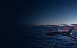 Airborne optical-connectivity application.